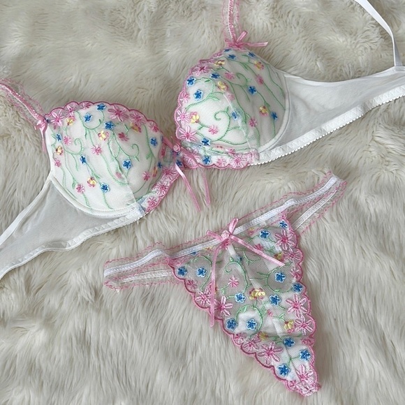 Floral Fairy Lingerie Set - Picture 2 of 5